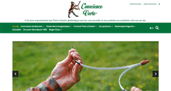 Desktop Screenshot of conscienceverte.fr